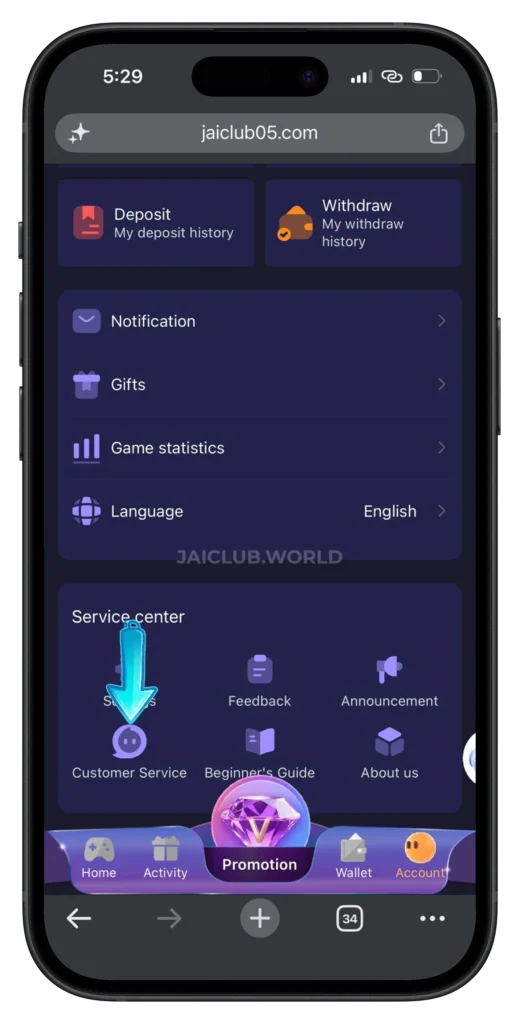 JAICLUB-CUSTOMER-SERVICE