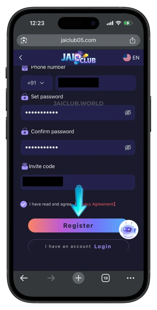JAICLUB-REGISTER