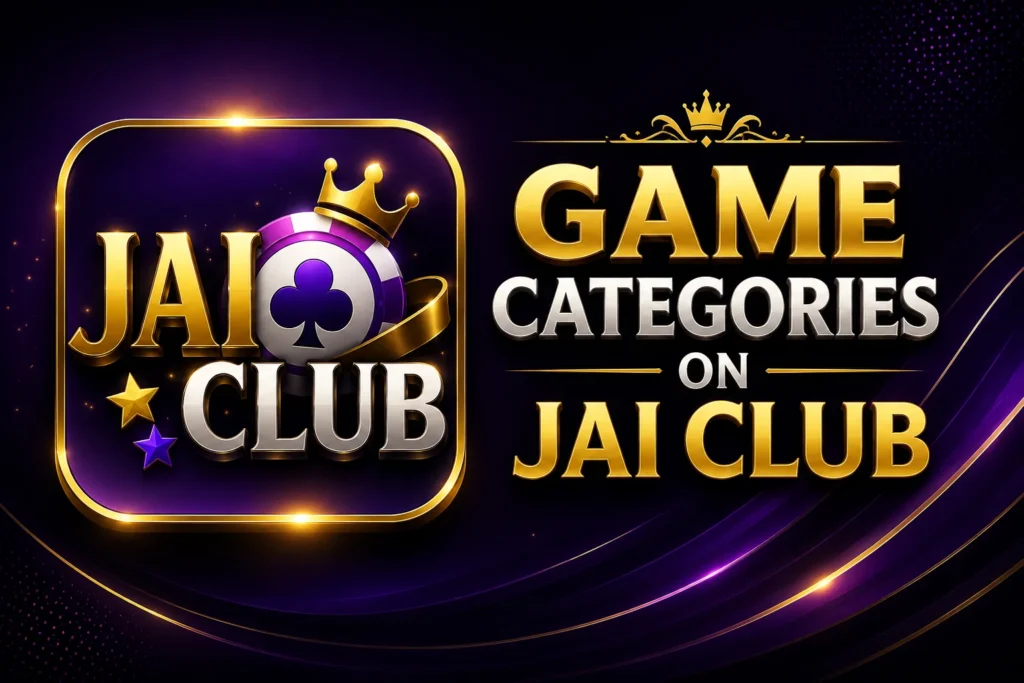 GAMES CATEGORIES ON JAI CLUB